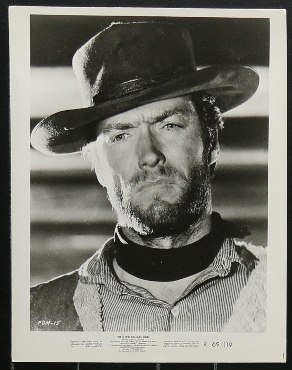 For A Few Dollars More Original Vintage Movie Poster
