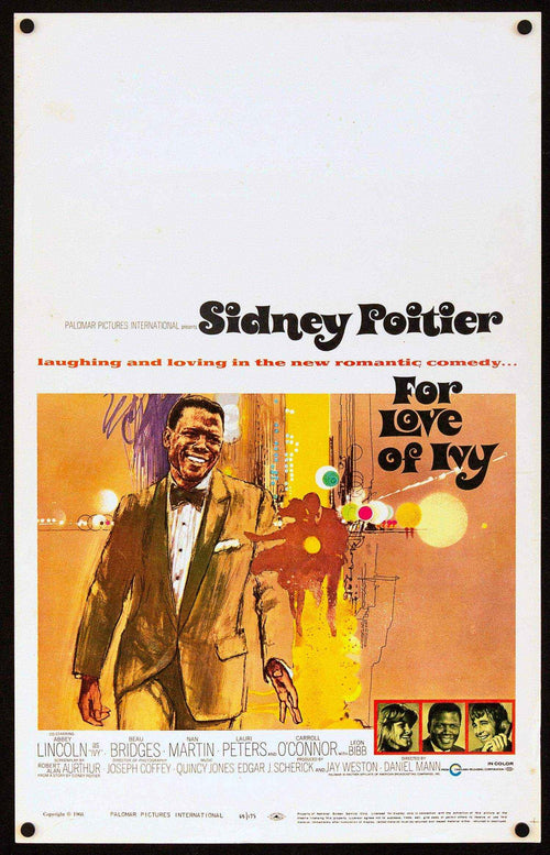 For Love of Ivy Original Vintage Movie Poster