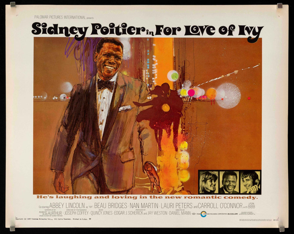 For Love of Ivy Original Vintage Movie Poster