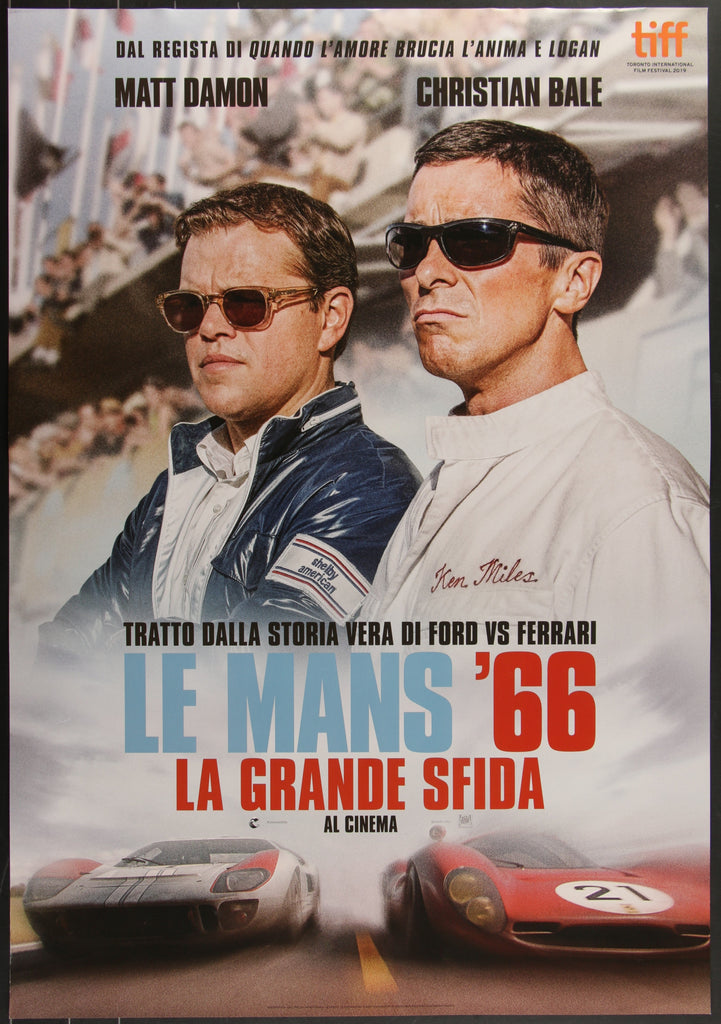 Ford V Ferrari Original Vintage Movie Poster