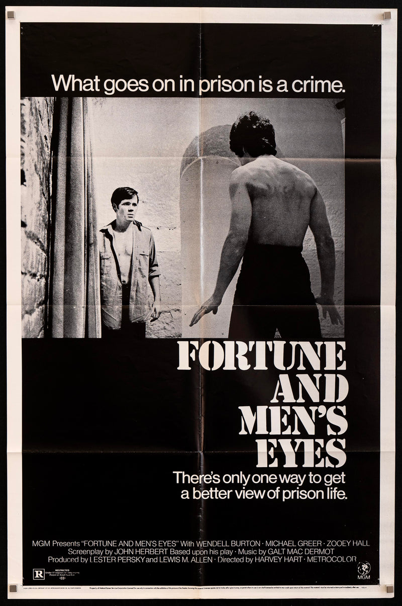 Fortune and Men's Eyes 1 Sheet (27x41) Original Vintage Movie Poster