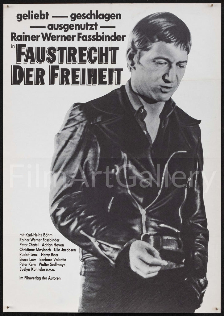 Fox and His Friends Original Vintage Movie Poster