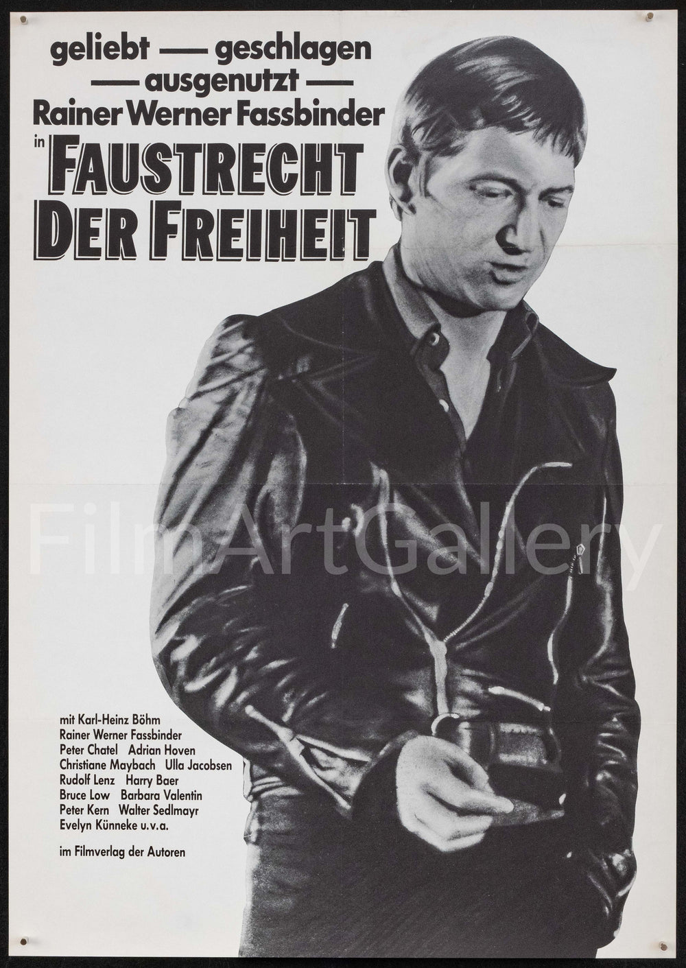 Fox and His Friends Original Vintage Movie Poster