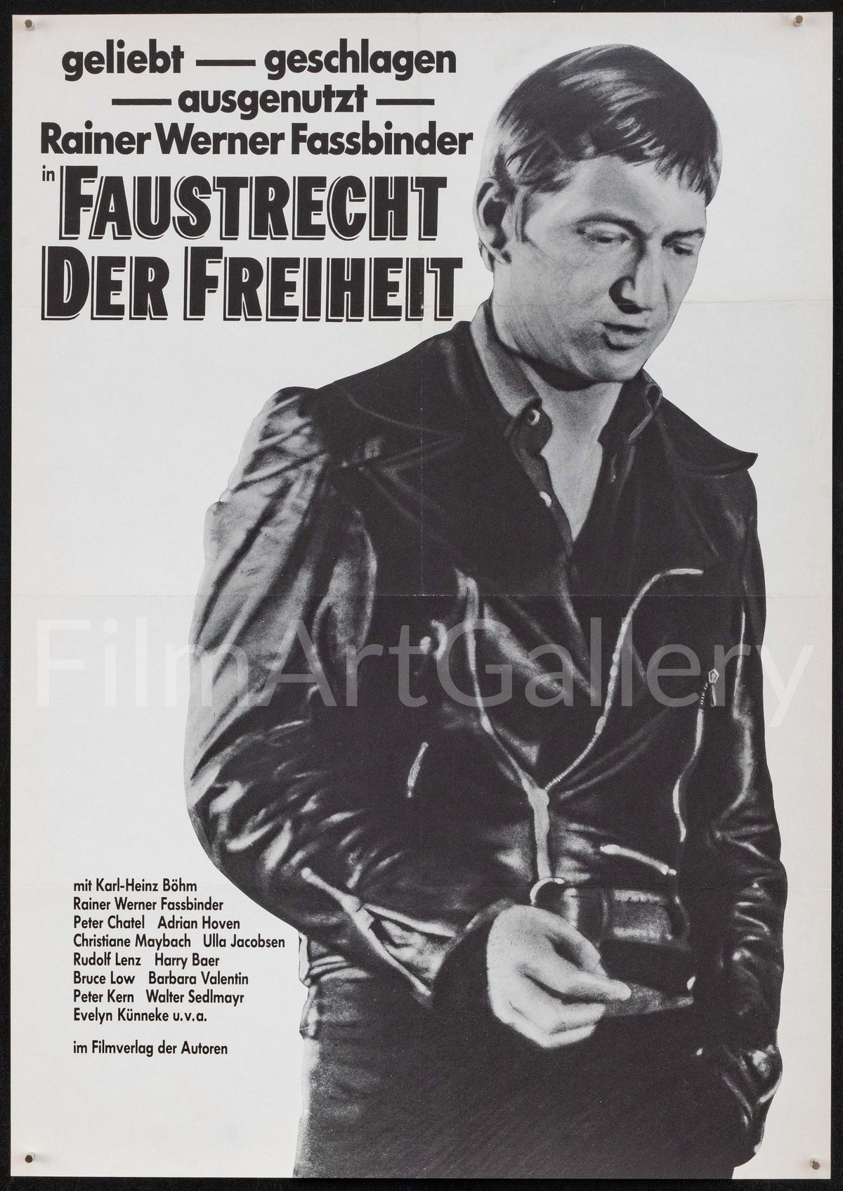 Fox and His Friends Original Vintage Movie Poster