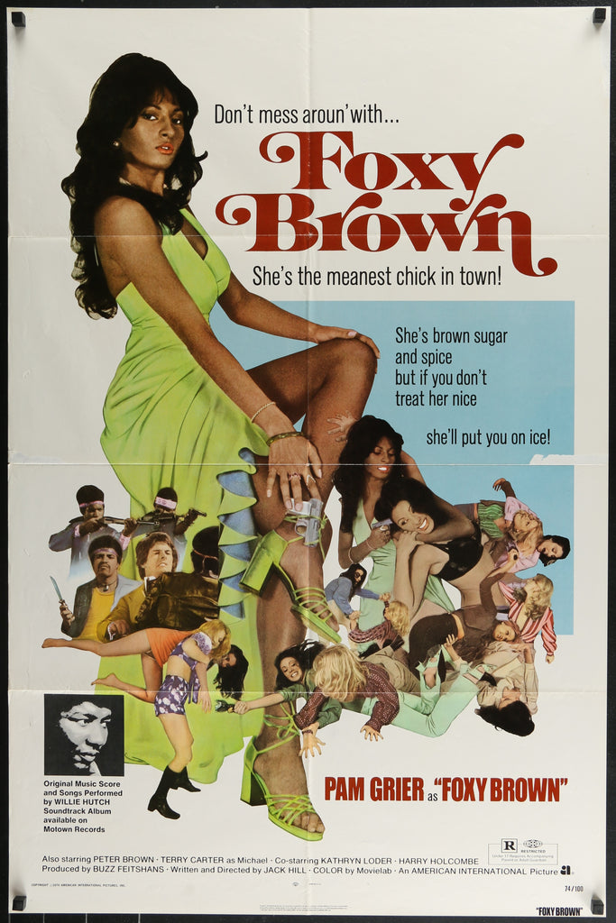 Foxy Brown Original Vintage Movie Poster