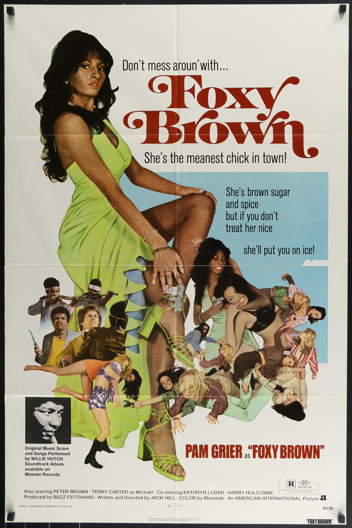Foxy Brown Original Vintage Movie Poster