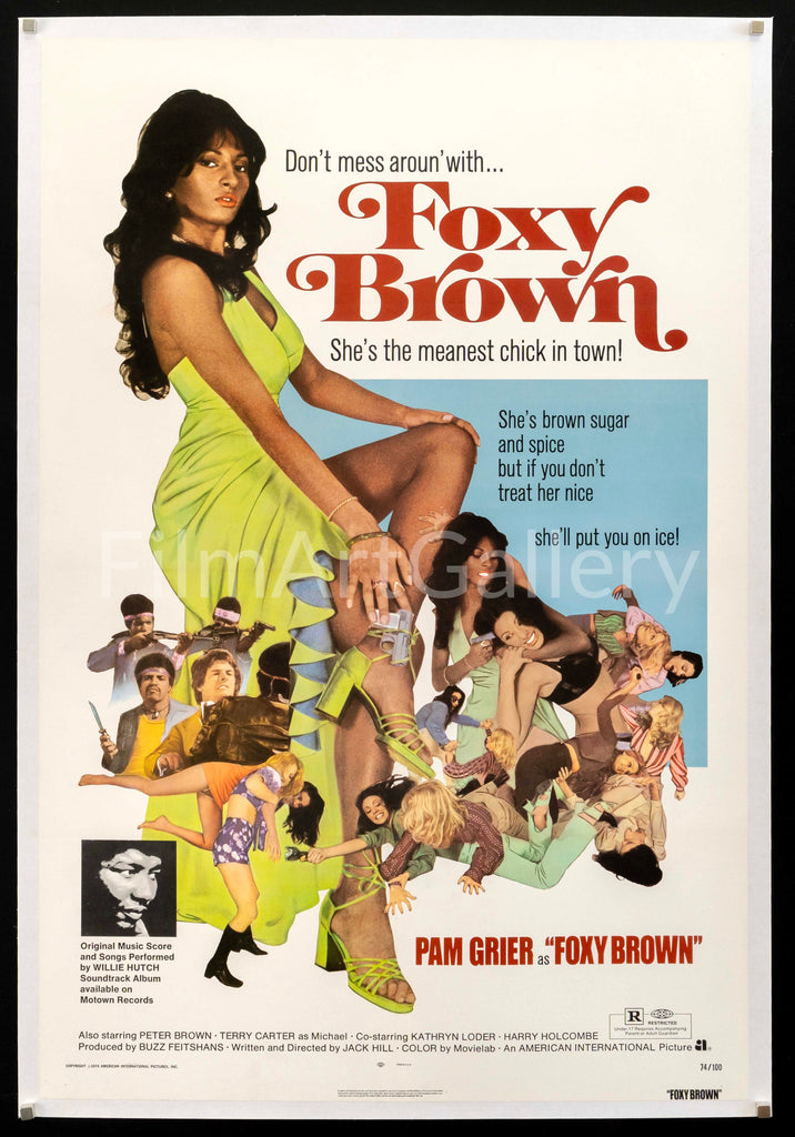 Foxy Brown Original Vintage Movie Poster
