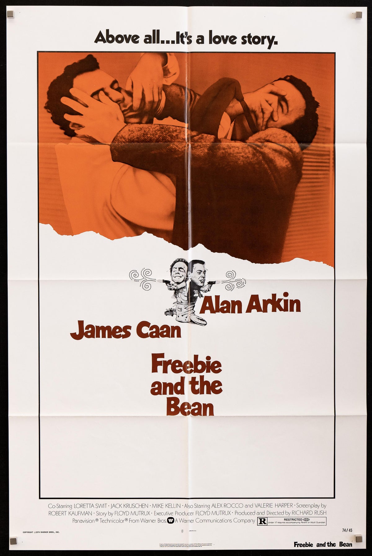 Freebie and the Bean Original Vintage Movie Poster