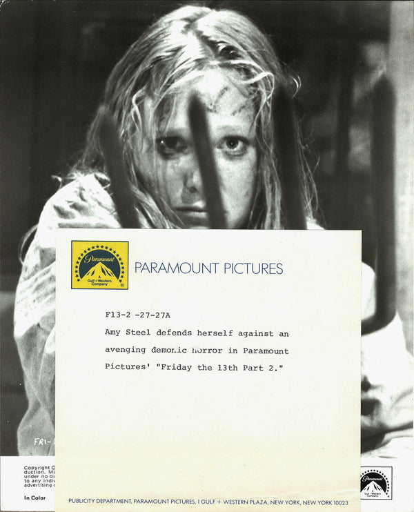 Friday the 13th Part 2 Original Vintage Movie Poster