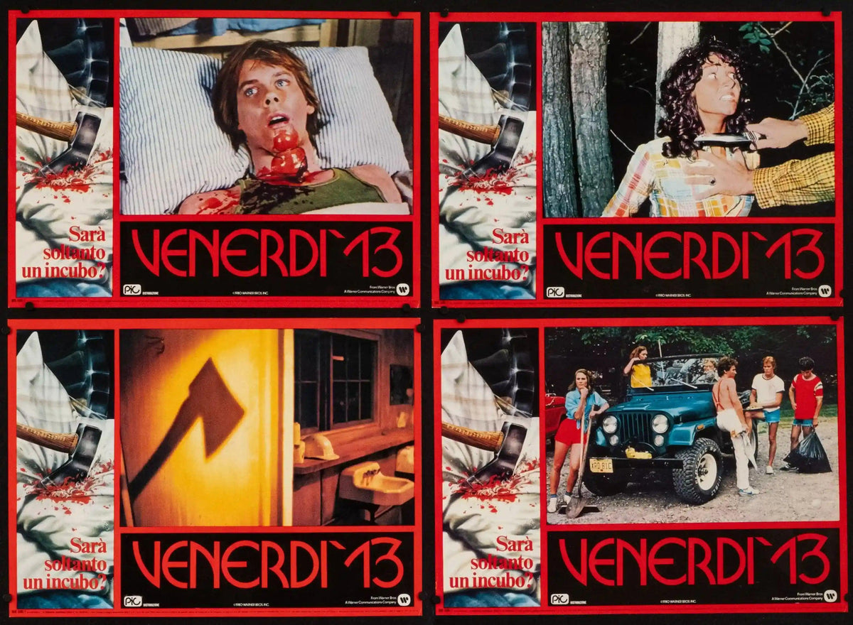 Friday the 13th Original Vintage Movie Poster