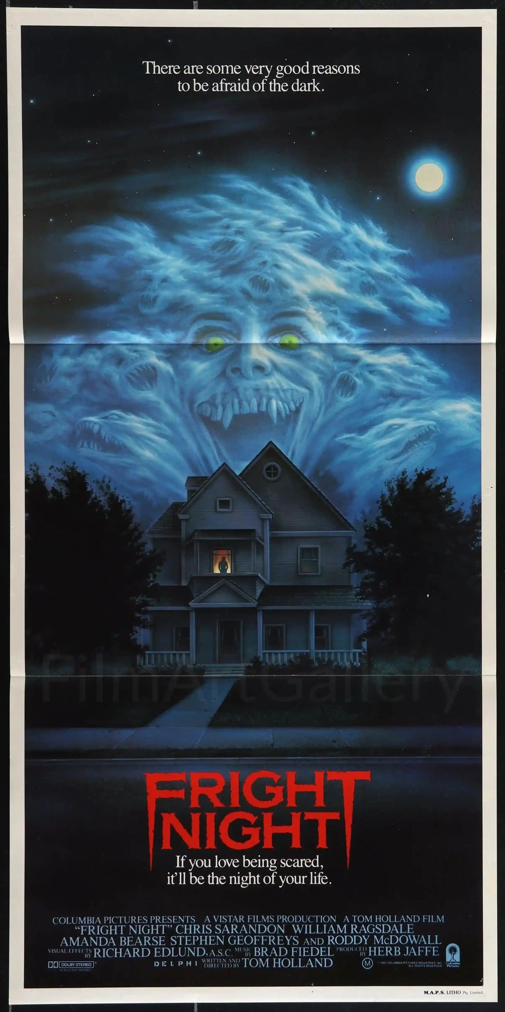 Fright Night Original Vintage Movie Poster
