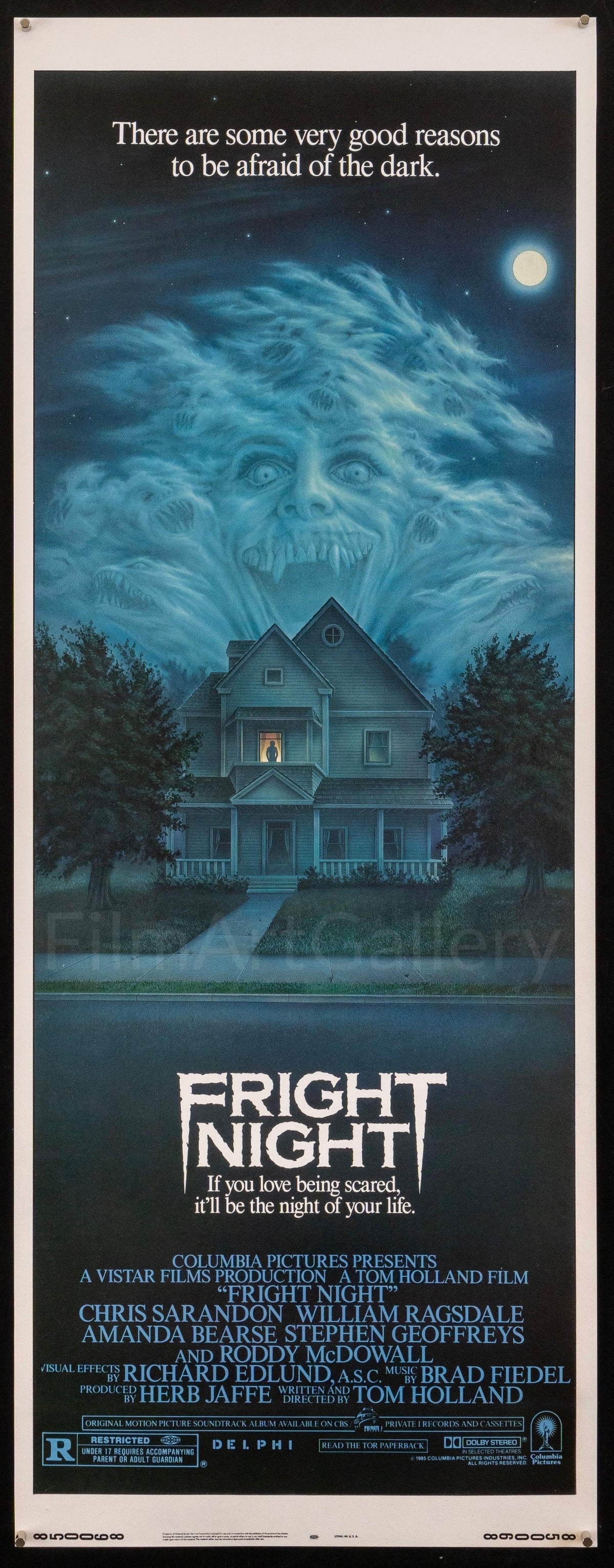 Fright Night Original Vintage Movie Poster