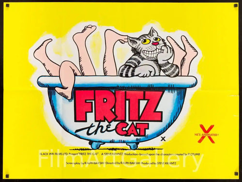 Fritz the Cat Original Vintage Movie Poster