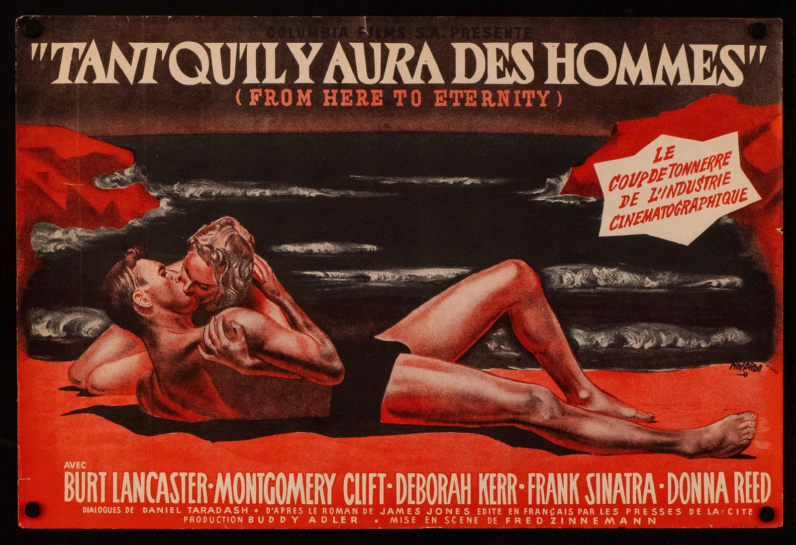 From Here to Eternity Original Vintage Movie Poster