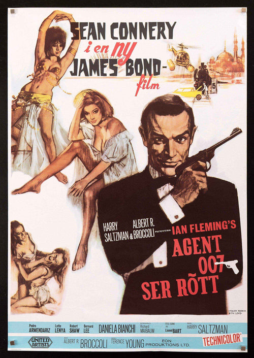 From Russia with Love Original Vintage Movie Poster