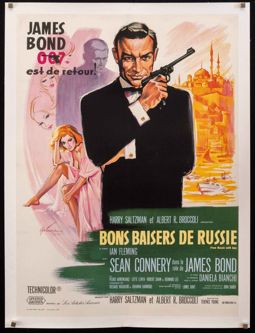 From Russia with Love Original Vintage Movie Poster