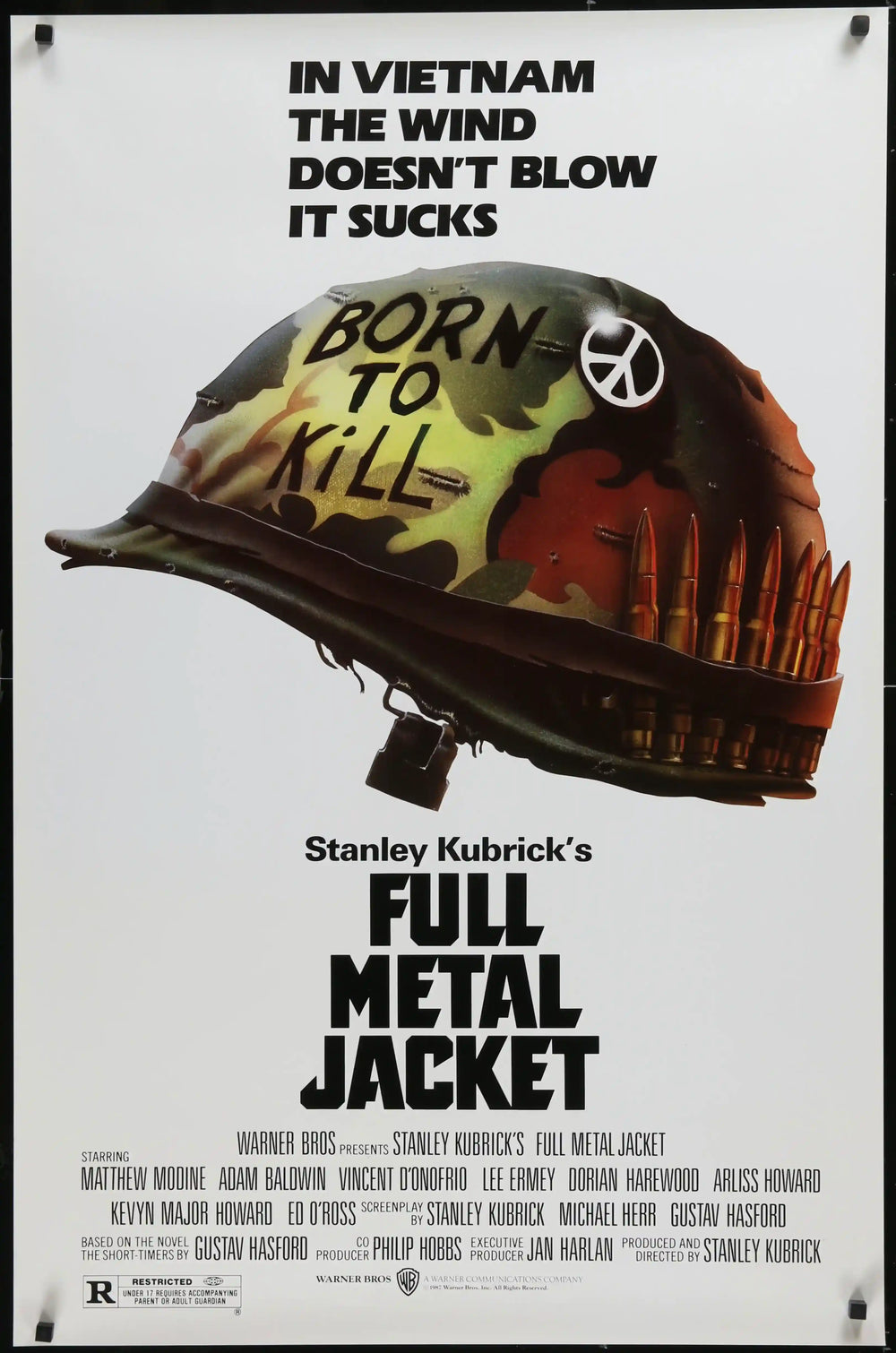 Full Metal Jacket Original Vintage Movie Poster