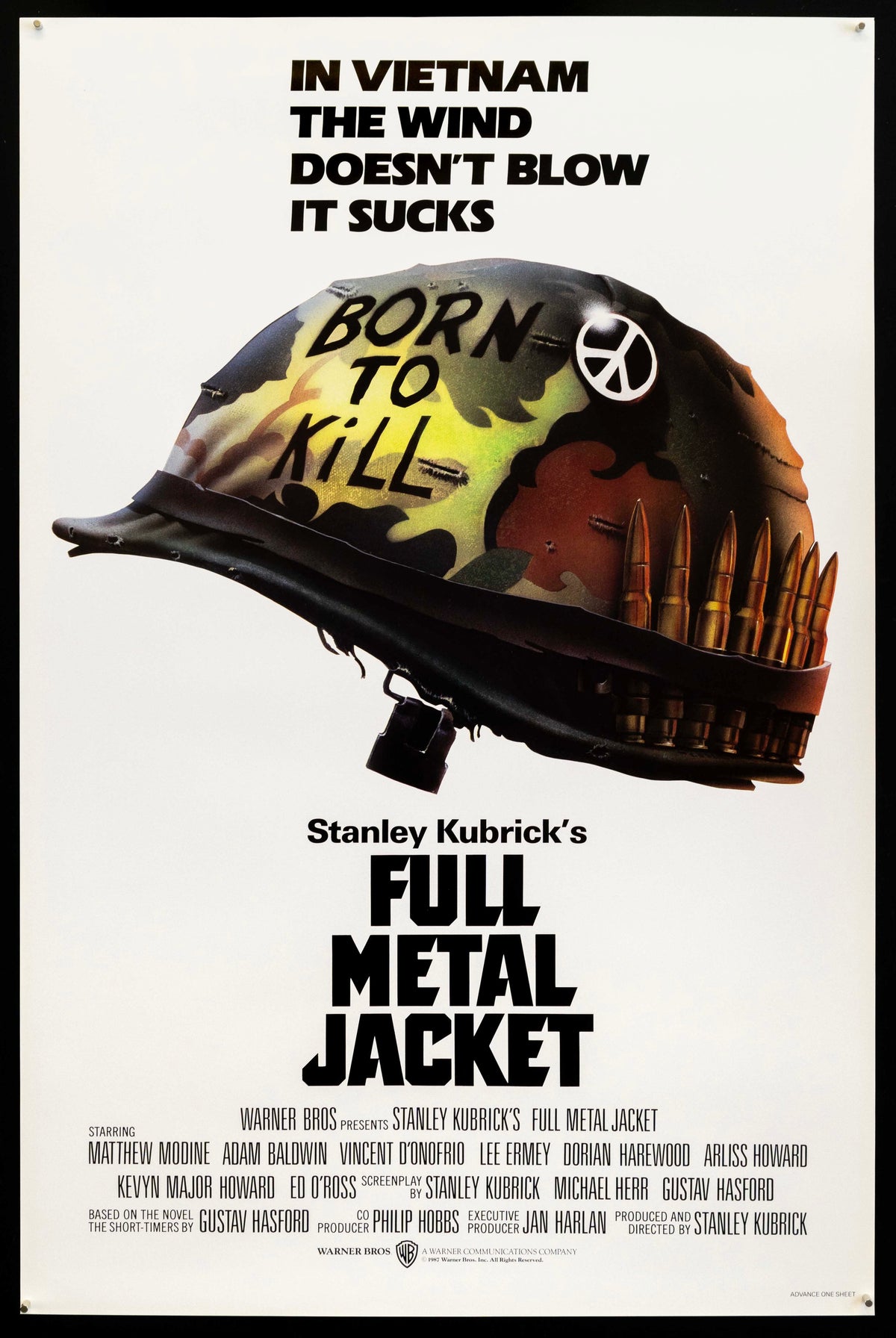 Full Metal Jacket Original Vintage Movie Poster