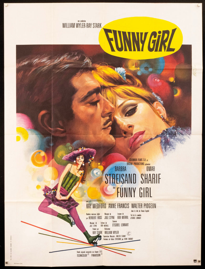 Funny Girl French 1 panel (47x63) Original Vintage Movie Poster