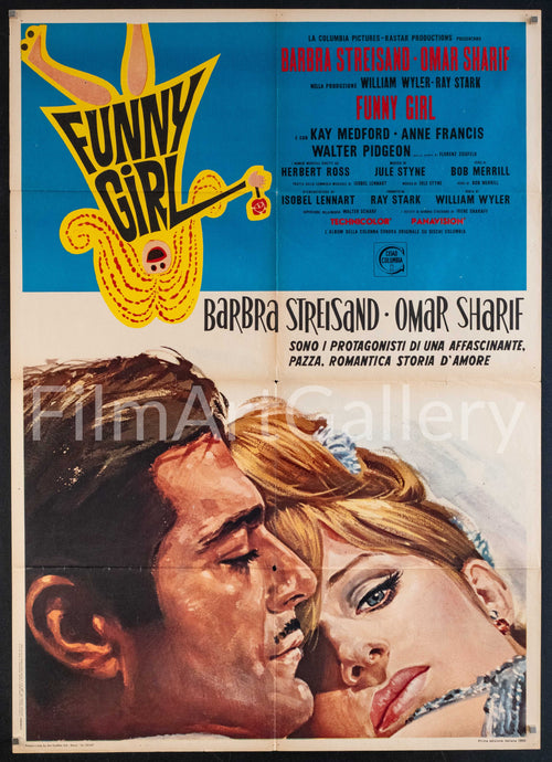 Funny Girl Original Vintage Movie Poster