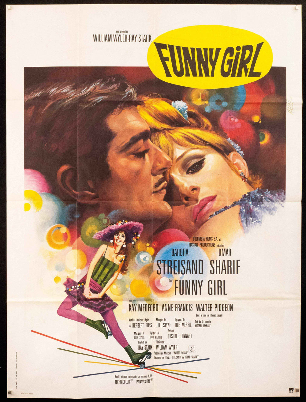 Funny Girl Original Vintage Movie Poster