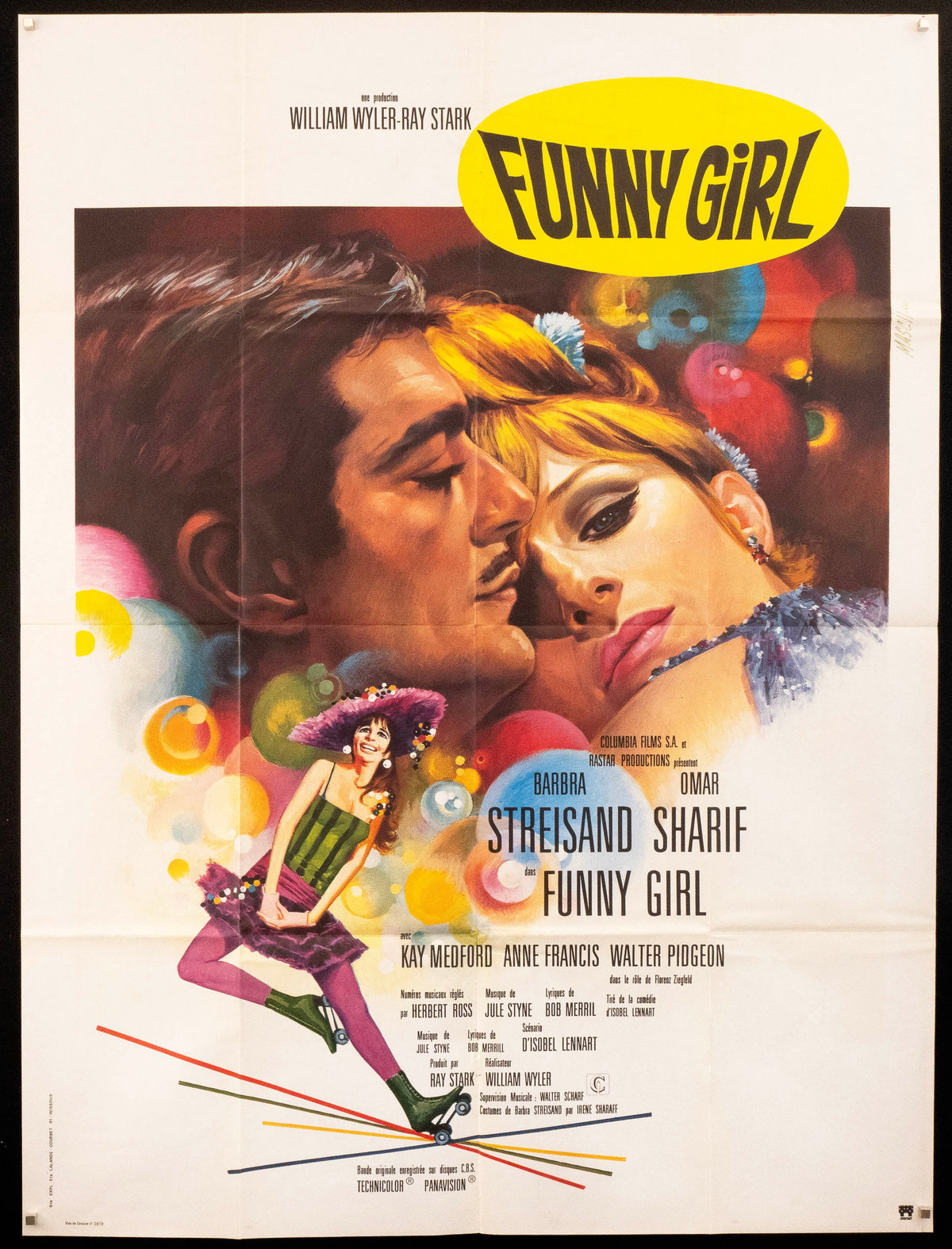 Funny Girl Original Vintage Movie Poster