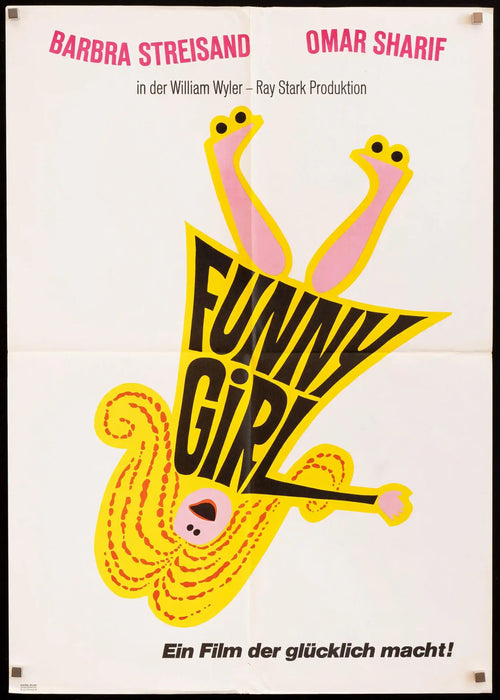 Funny Girl Original Vintage Movie Poster
