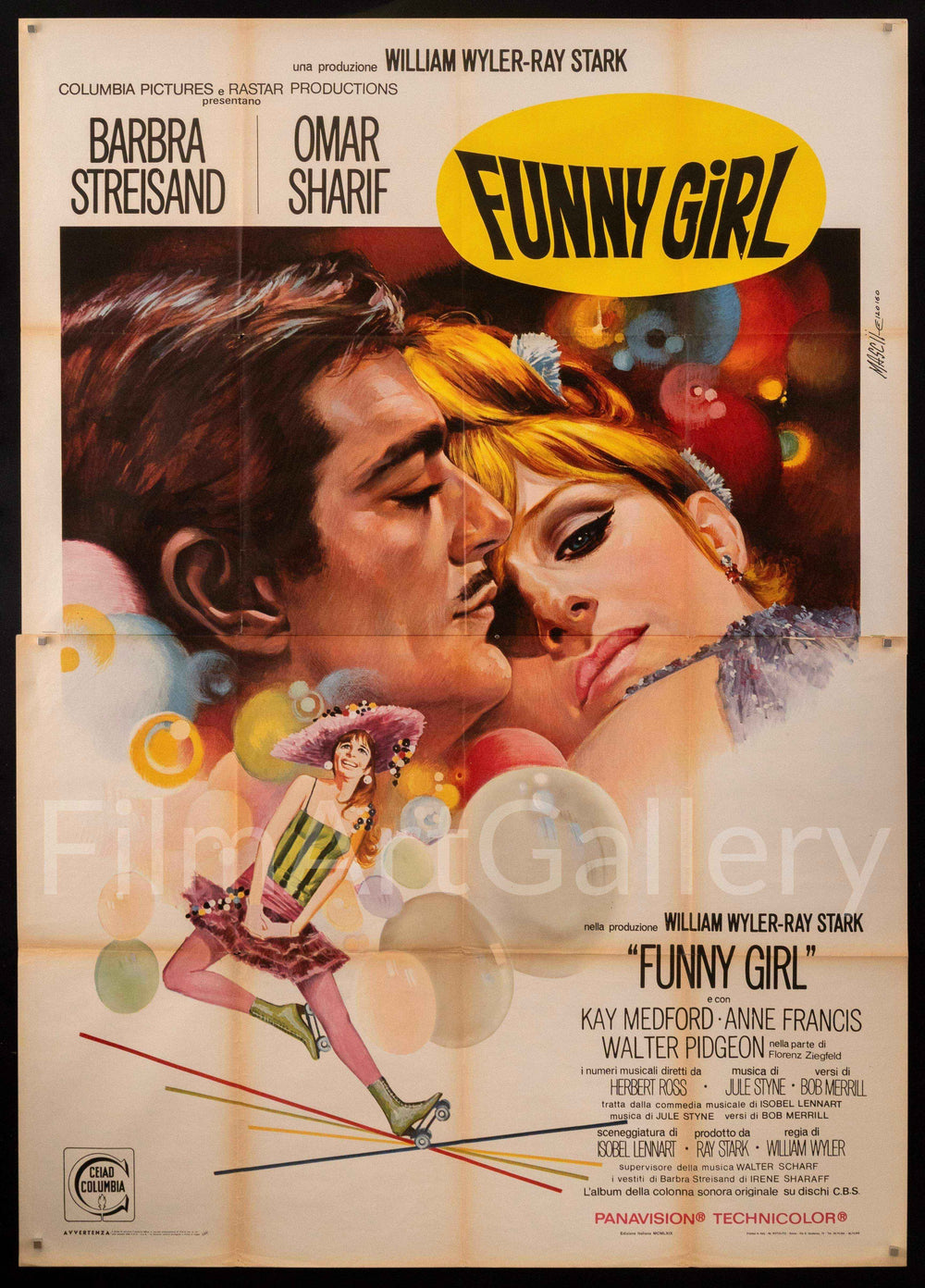 Funny Girl Original Vintage Movie Poster