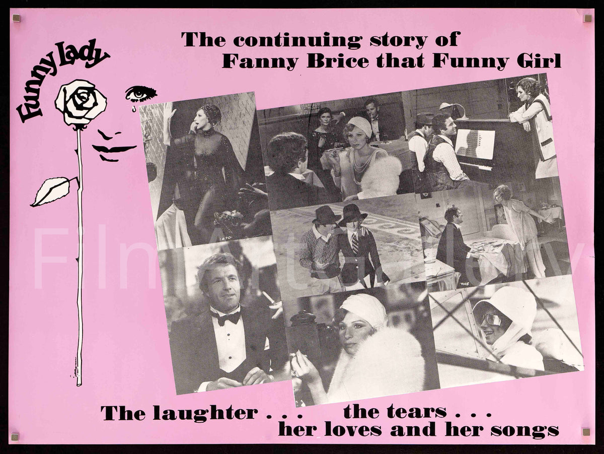 Funny Lady British Quad (30x40) Original Vintage Movie Poster