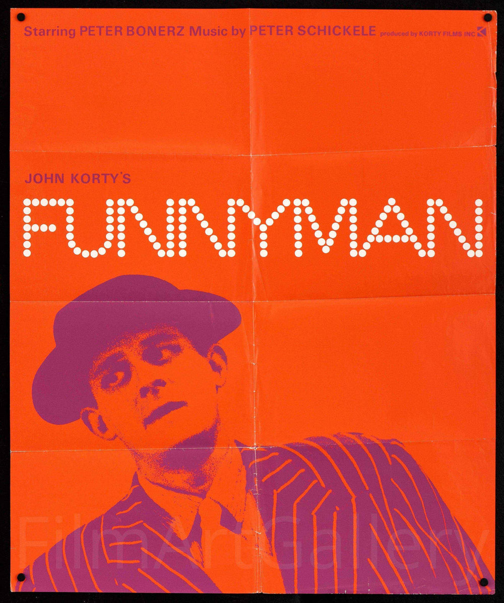 Funnyman Original Vintage Movie Poster