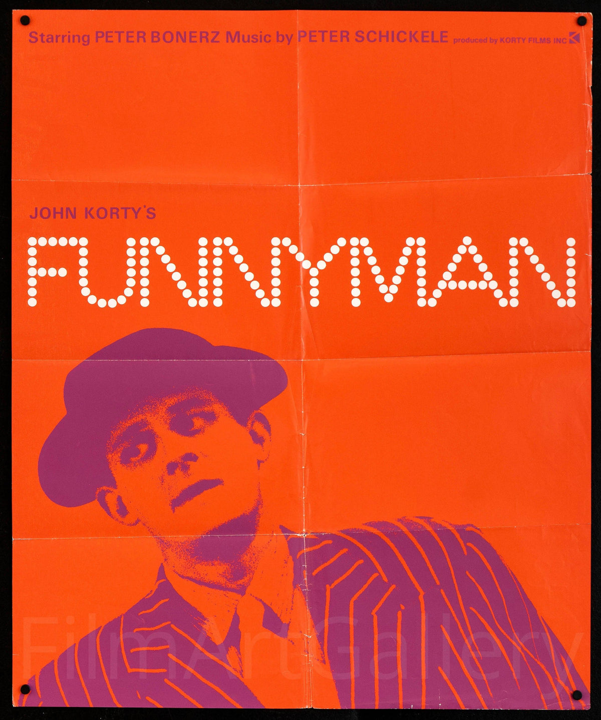 Funnyman Original Vintage Movie Poster