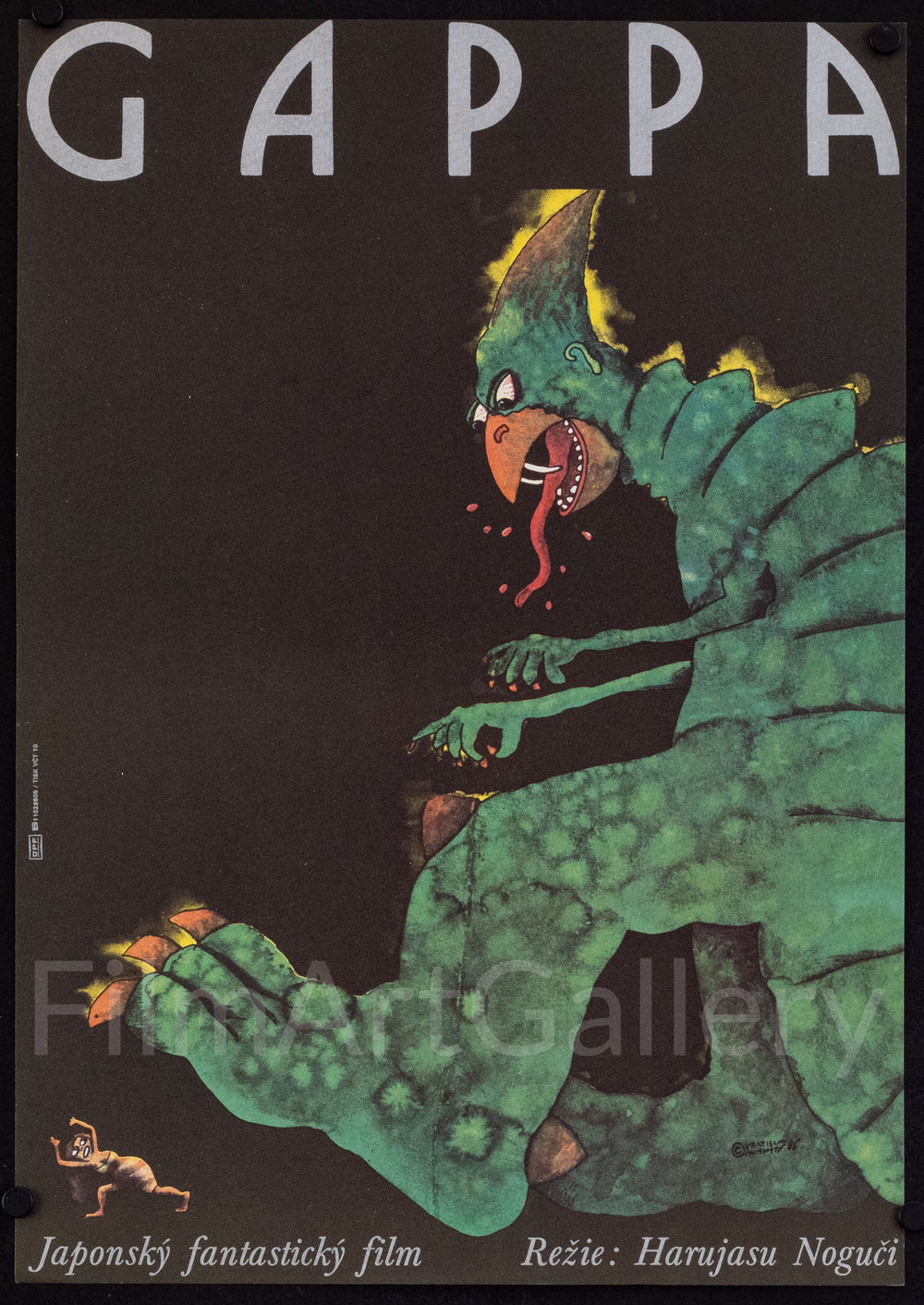 Gappa Original Vintage Movie Poster