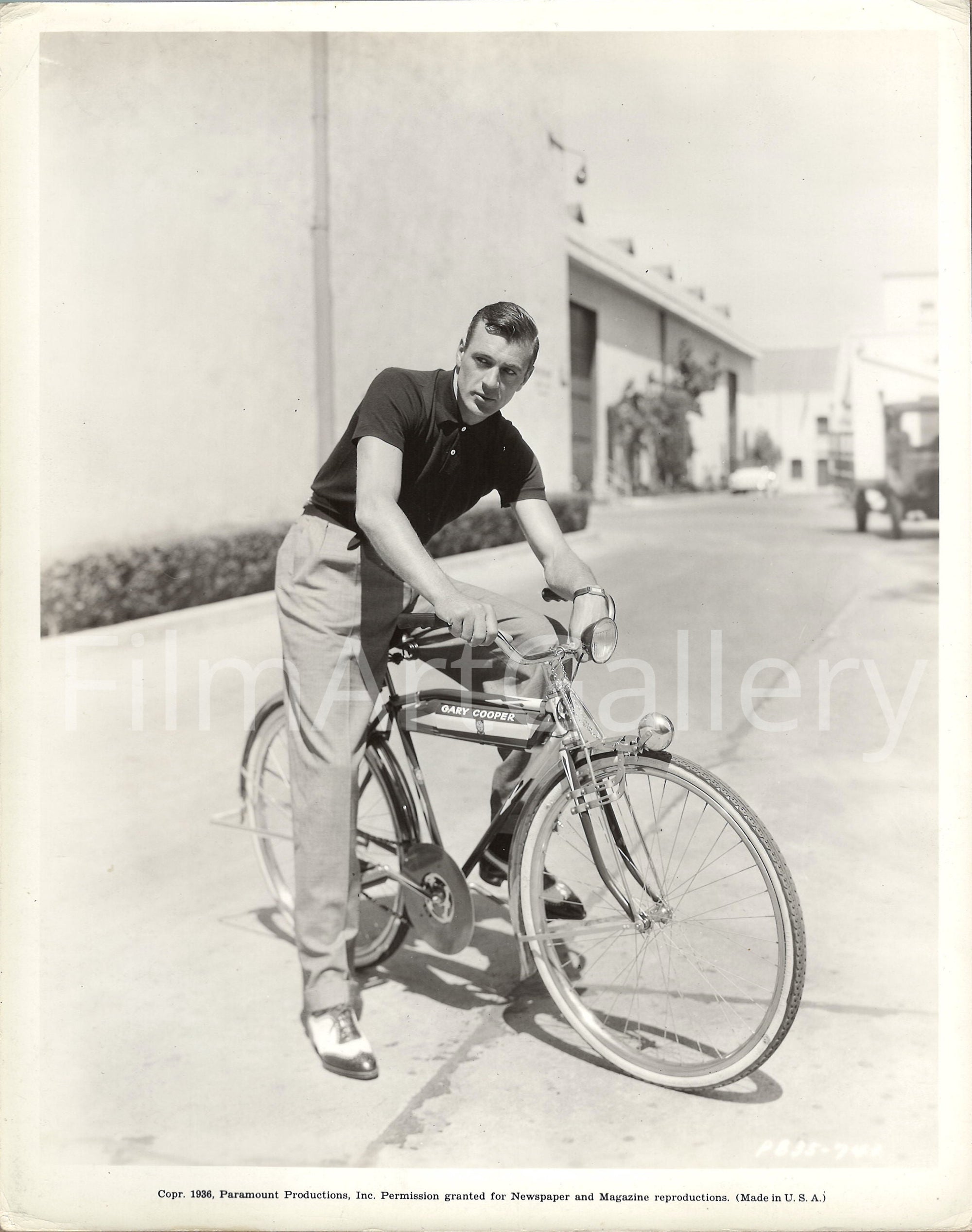 Gary Cooper Original Vintage Movie Poster