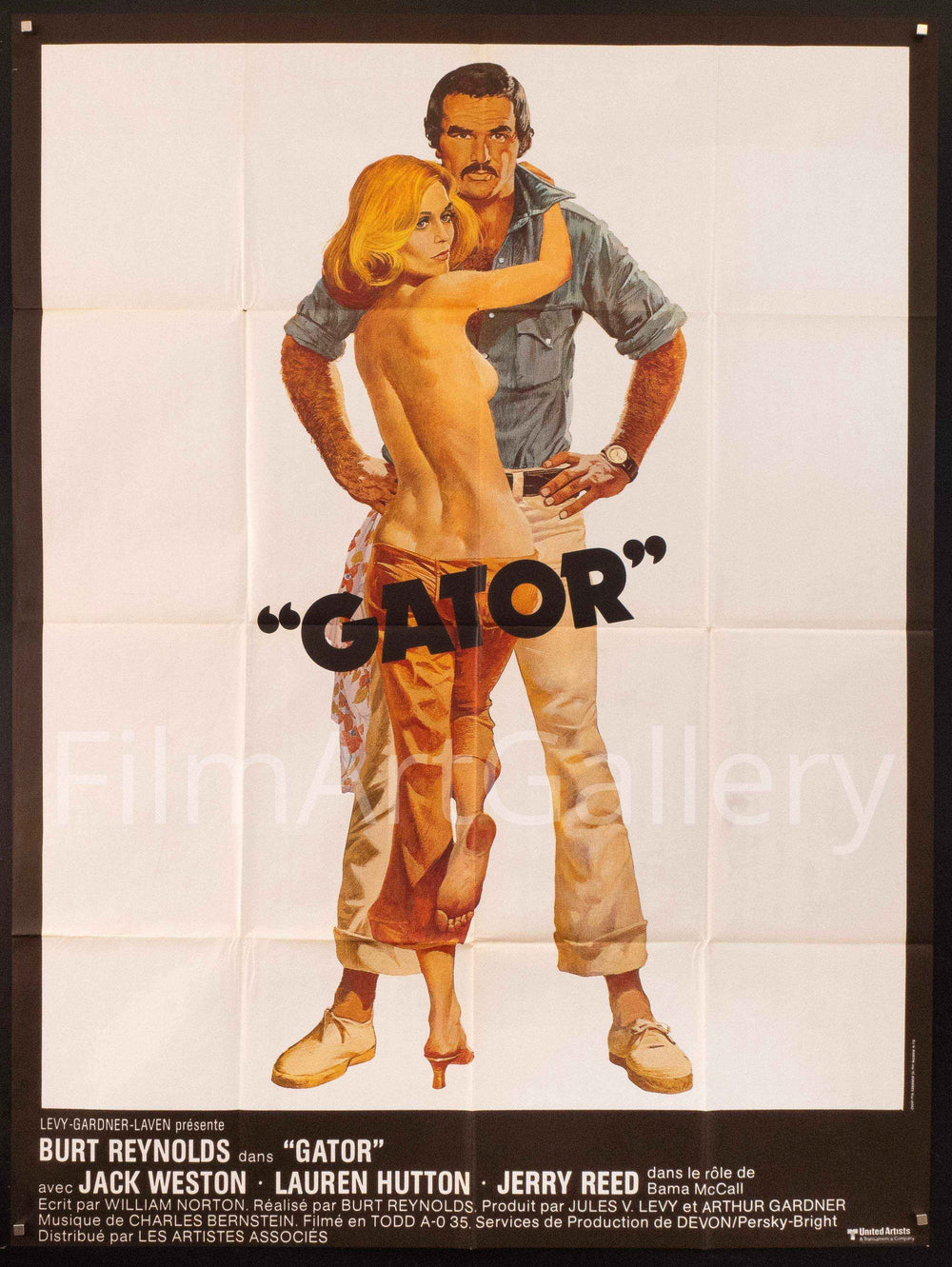 Gator Original Vintage Movie Poster