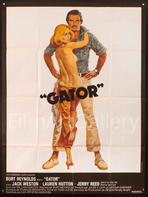 Gator Original Vintage Movie Poster