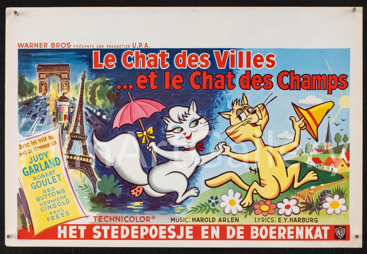 Gay Purr-ee Original Vintage Movie Poster