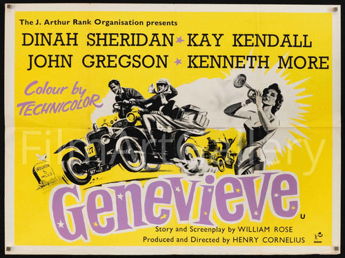 Genevieve Original Vintage Movie Poster