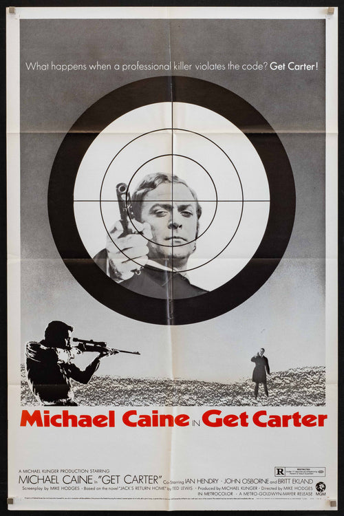 Get Carter Original Vintage Movie Poster