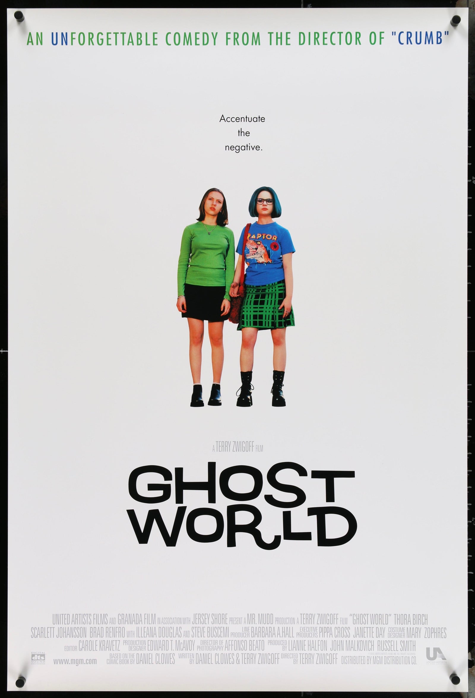 Ghost World Movie Poster 2001 1 Sheet (27x41)