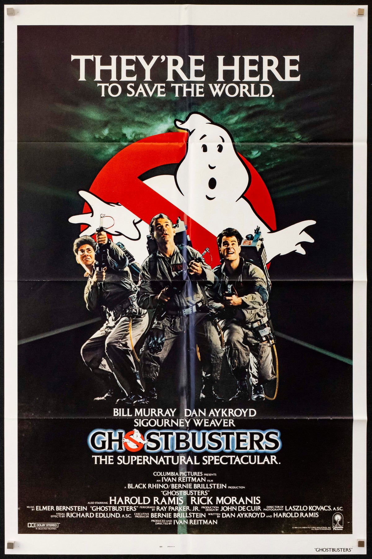 Ghostbusters (Ghost Busters) Original Vintage Movie Poster