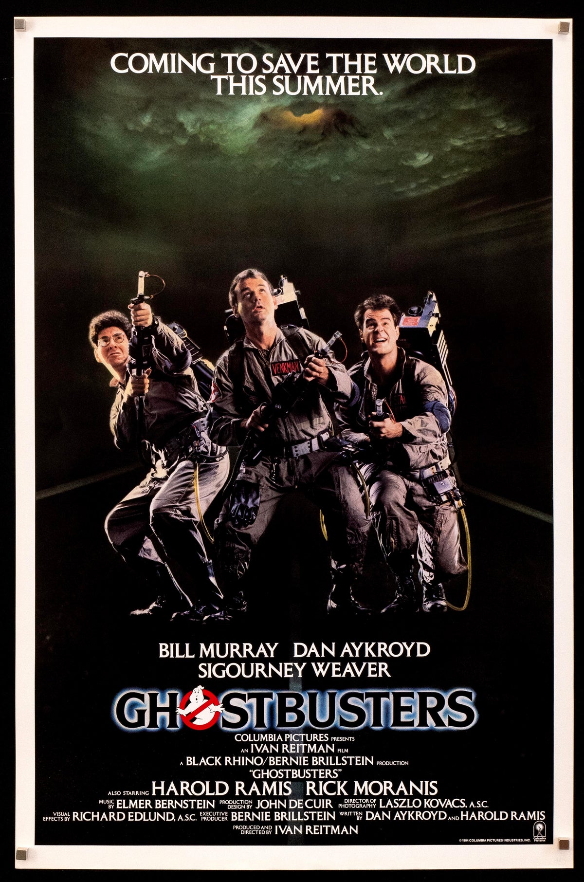Ghostbusters (Ghost Busters) Original Vintage Movie Poster