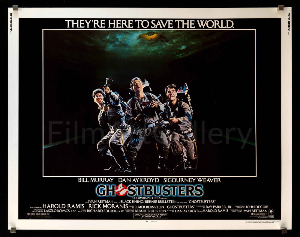 Ghostbusters Original Vintage Movie Poster
