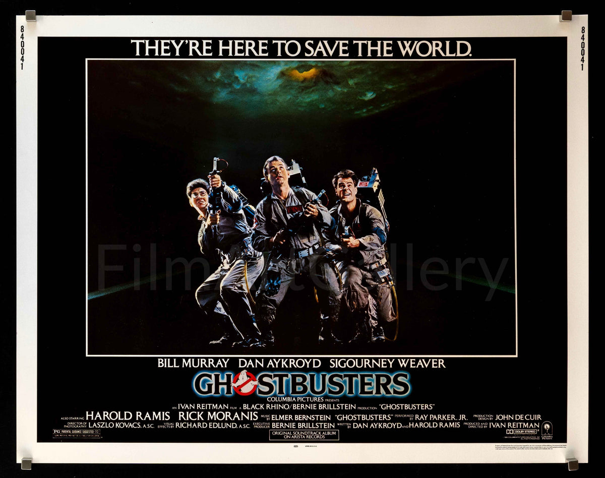 Ghostbusters Original Vintage Movie Poster
