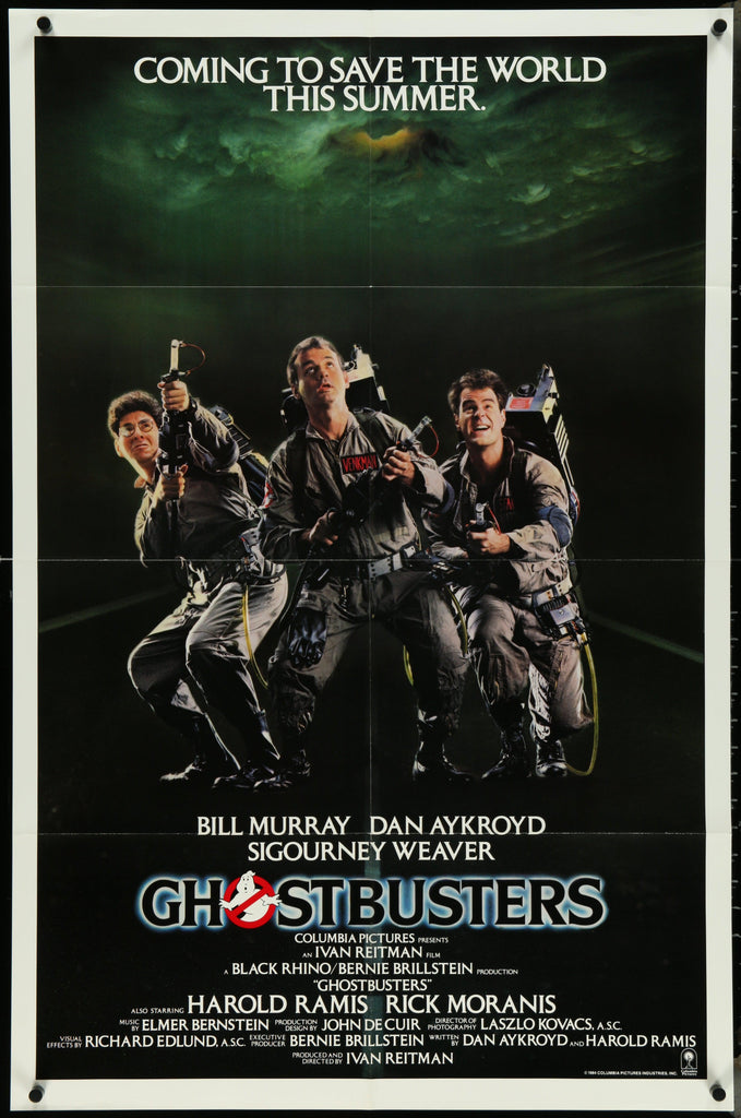 Ghostbusters Original Vintage Movie Poster