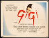 Gigi Half Sheet (22x28) Original Vintage Movie Poster