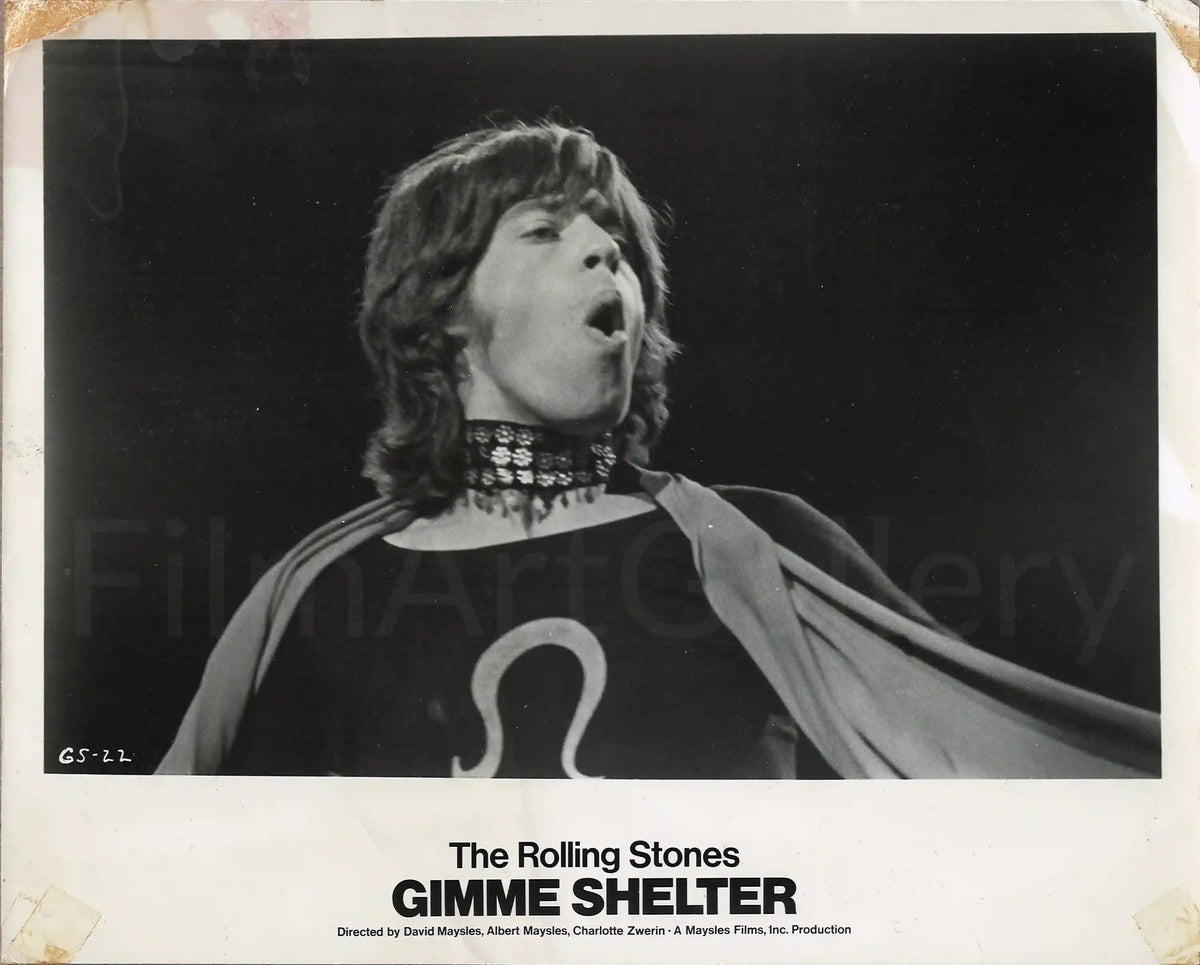 Gimme Shelter Original Vintage Movie Poster