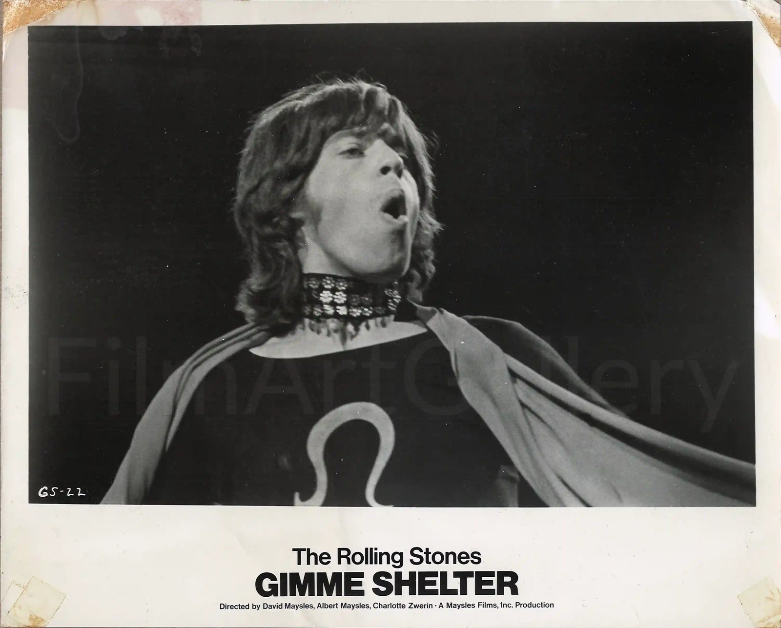 Gimme Shelter Original Vintage Movie Poster
