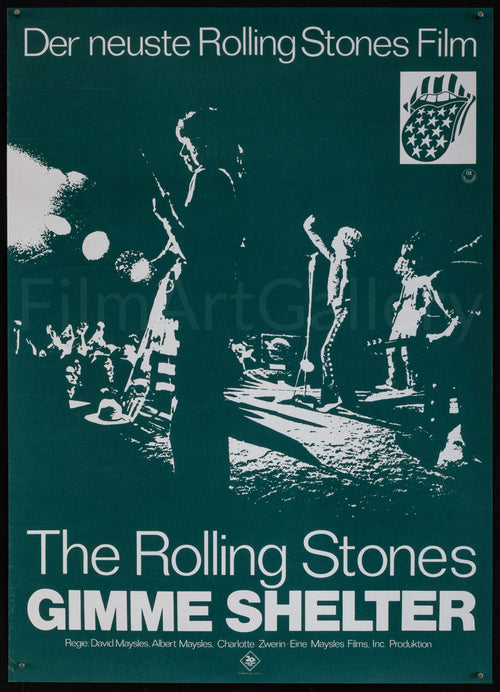 Gimme Shelter Original Vintage Movie Poster