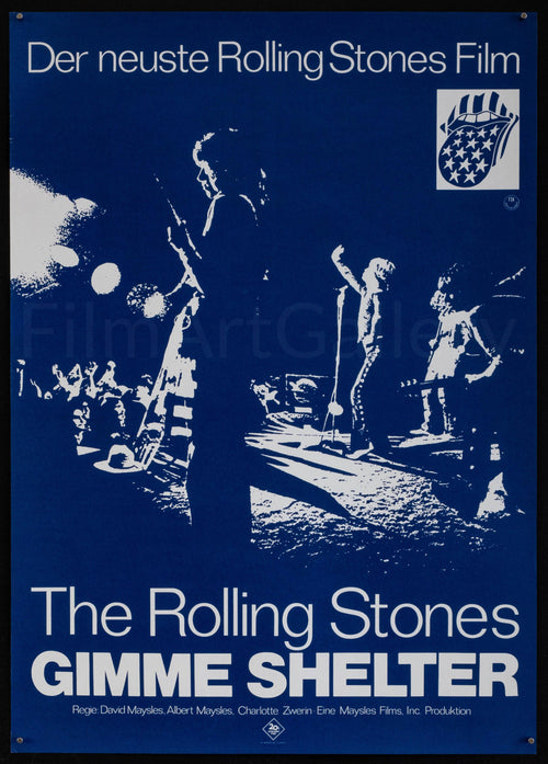 Gimme Shelter Original Vintage Movie Poster
