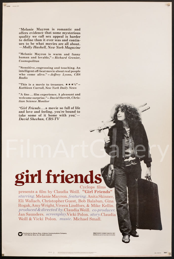Girl Friends Original Vintage Movie Poster